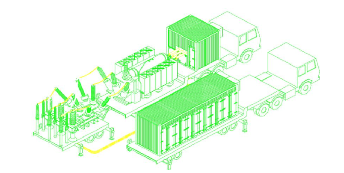 110kV~10kV智能车载移动变电站